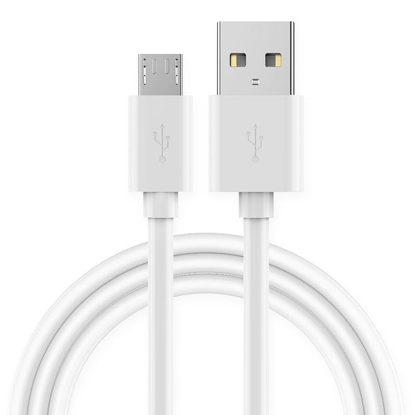 3.28FT Long Android Charger Cable Fast Charge,USB to Micro USB Cable White,Micro USB 2.0 Cable USB Micro Cable for Charger Cord