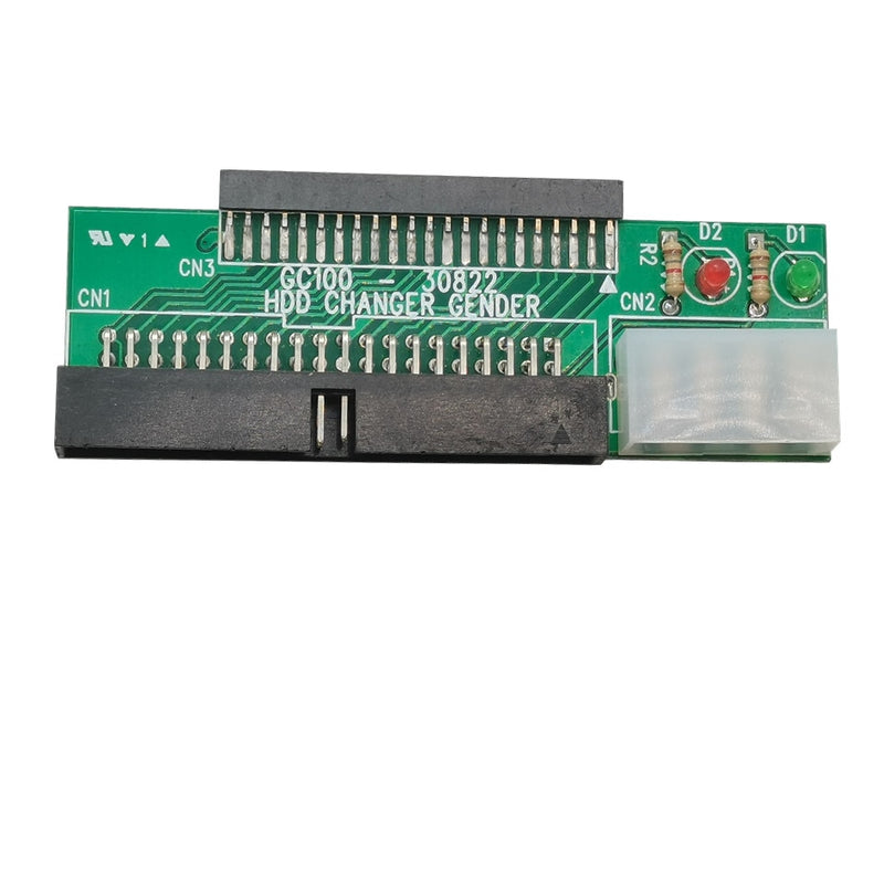 3.5 IDE male to 2.5 IDE female 44 pin to 40 pin SATA converter adapter card for laptop desktop PC