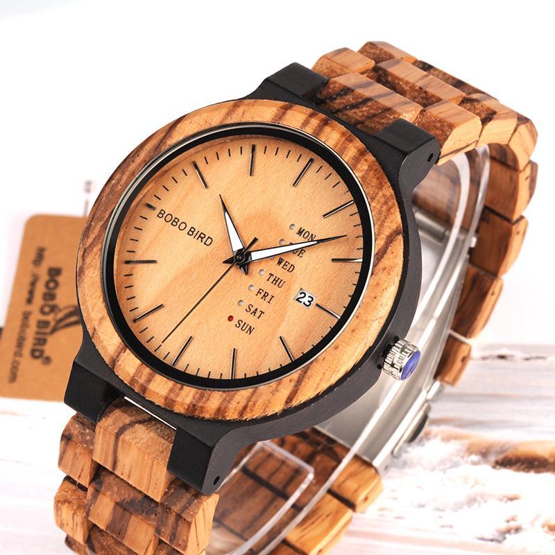 Crux Wooden Watch