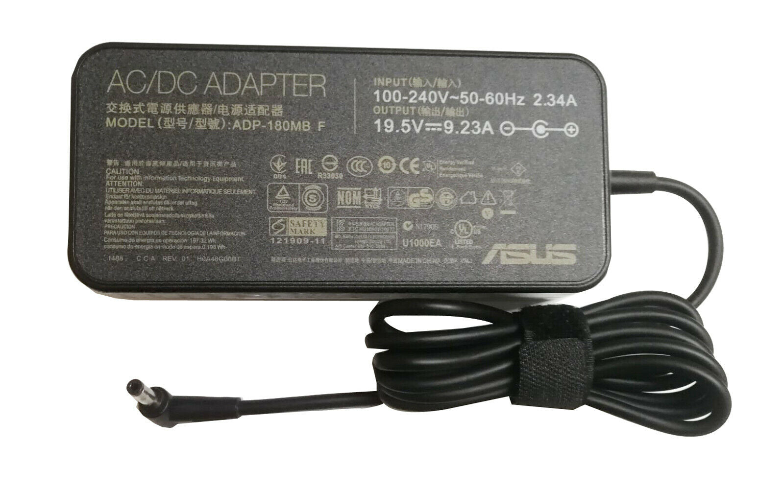 ASUS Charger Genuine 180W AC Adapter Charger ASUS GL503VM-ED033T GL503VM-ED060T GL503VM-FY005