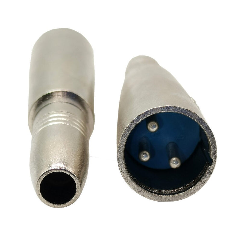 3pin XLR Male to 1/4" 6.35/6.5mm Mono Female AUX Jack Microphone Audio Stereo Adapter Cable Connector Plug Mic Speaker Converter