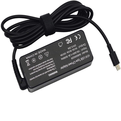 45W  USB C AC Adapter for HP Chromebook X360 14-CA000 11-AE000：14-ca051wm 14-ca052wm 14-ca091wm  Supply Cord