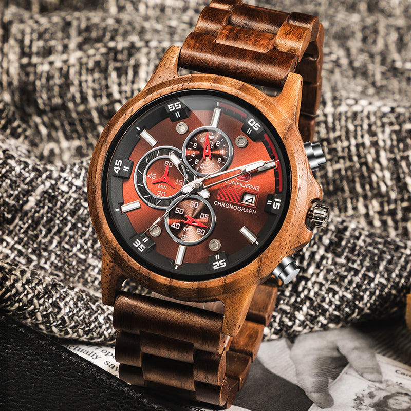 Handmade Natural Wooden Watches Men