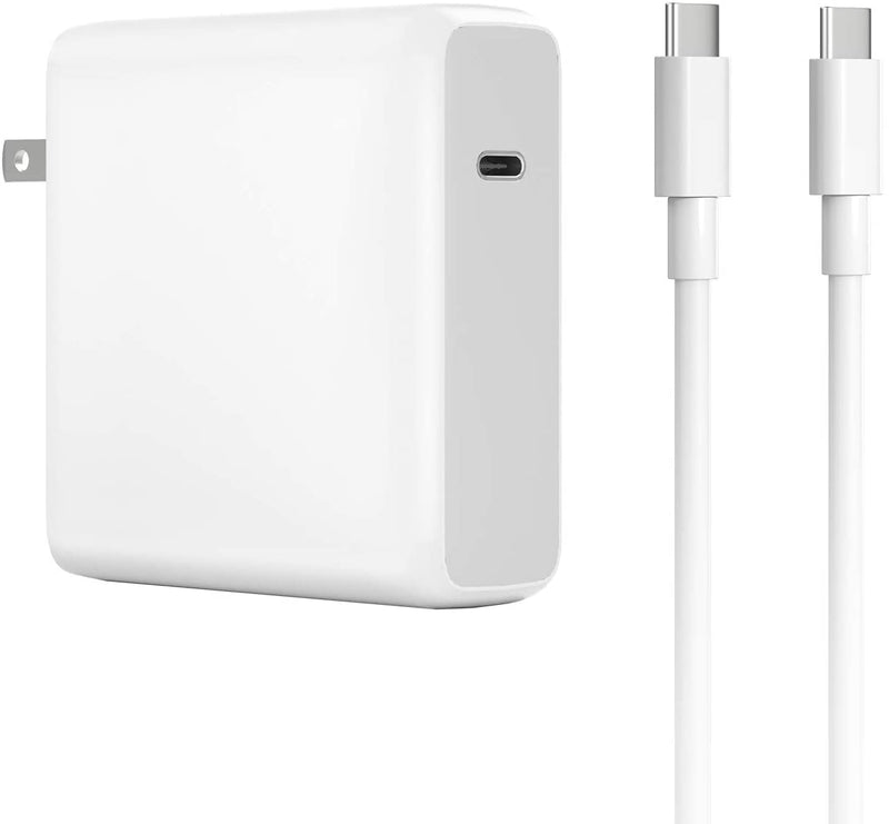 Original Charger Genuine MacBook Pro Charger,96W USB-C Power Adapter Compatible with USB C Laptop,with 6.6ft USB-C to USB-C Charge Cable