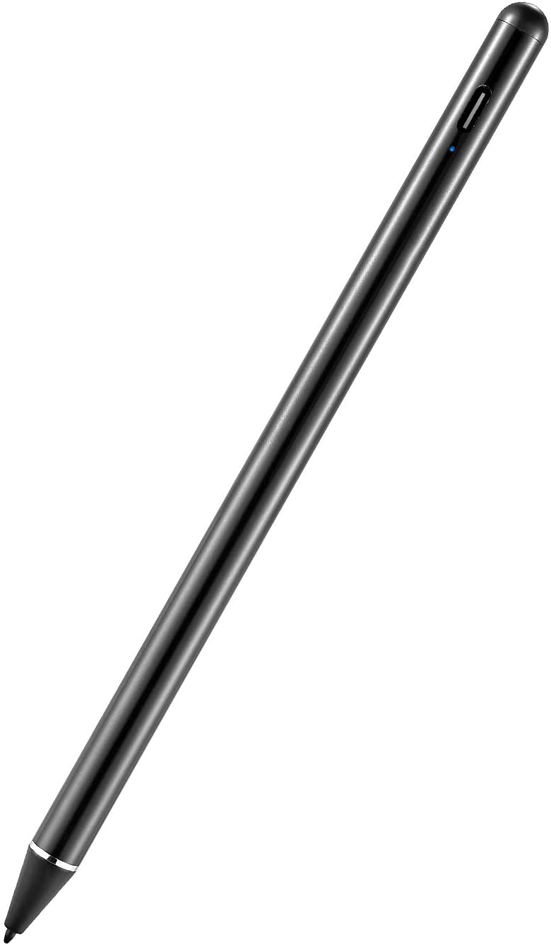 Original Stylus Pen 2nd Gen,with Palm Rejection,for iPad Pro(3rd Gen 11 inch&12.5 inch)/iPad Air(3rd Gen)/iPad Mini(5th Gen)/ iPad 2018(6th Gen),High Precision Pen Designed for 2018&2019 iPad (Black)