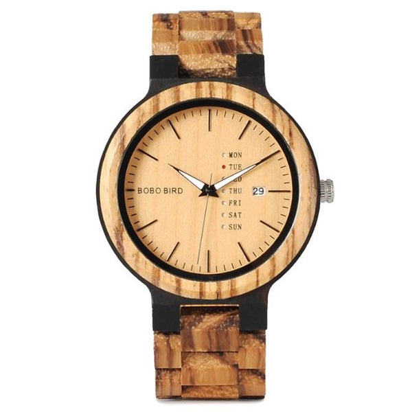 Crux Wooden Watch