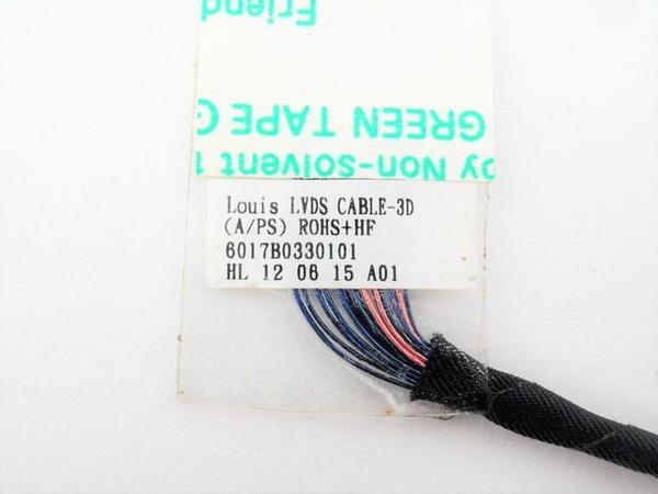 New HP ENVY 17-3000 17T-3000 M7-1000 LCD LED Display Video Cable 6017B0330101