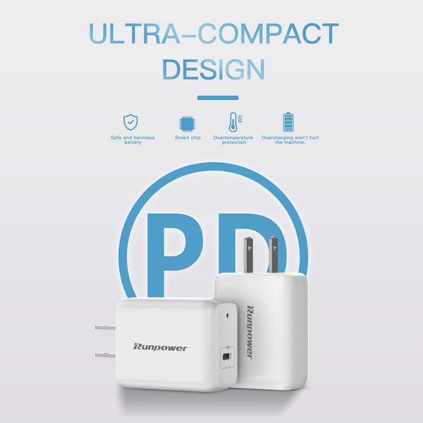 Original Charger USB C Charger, Genuine 20W Compact Fast Charger, Power Delivery 3.0 Fast Charger, USB C Wall Charger PD Charger for iPhone 11/11 Pro Max/12/12Mini/12 Pro Max, iPad 2020 and More