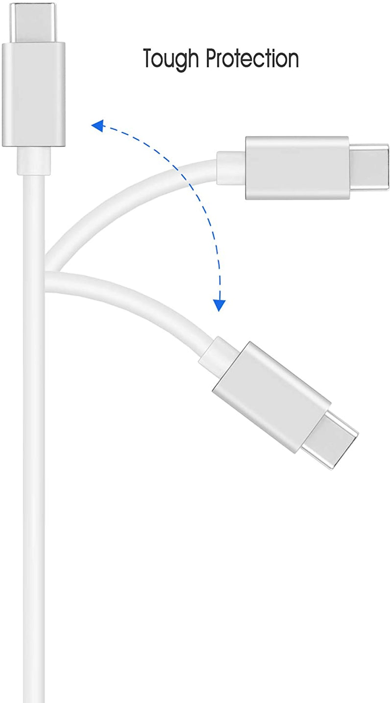 Original Charger Genuine MacBook Pro Charger,65W USB-C Power Adapter Charger,with USB-C to USB-C Cable Power Supply Cord