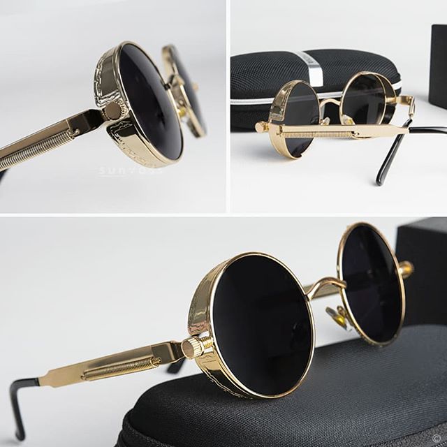 JACOB Vintage Steampunk Sunglasses