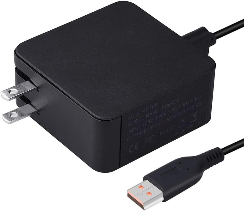 65W AC Charger Fit for Lenovo Yoga 1170 1370 1470 80JH 80HE ADL40WDA ADL40WLC  Tablet Laptop Power Supply Adapter Cord