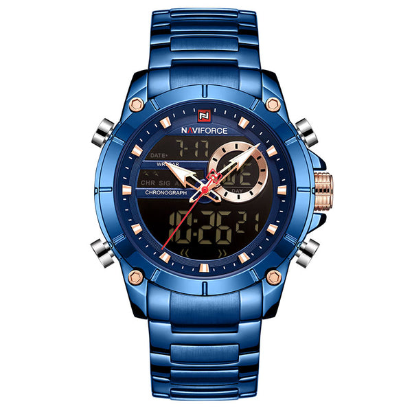 Military Chronograph Wristwatch Watch