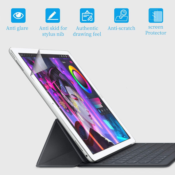 New Paperlike Screen Protector, High Touch Sensitivity Texture PET Film for iPad Pro 11 inch (2018 Release), Compatible with Pencil & Face ID (11 inch)