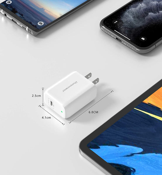 Original Charger USB C Charger, Genuine 20W Compact Fast Charger, Power Delivery 3.0 Fast Charger, USB C Wall Charger PD Charger for iPhone 11/11 Pro Max/12/12Mini/12 Pro Max, iPad 2020 and More