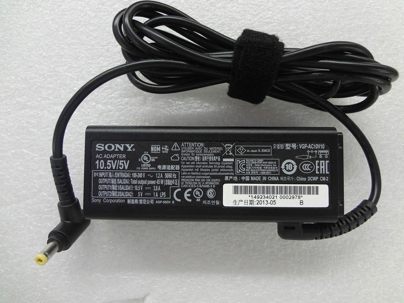 NEW Original AC Adapter Charger Sony VAIO FIT 13A SVF13N12CWS SVF13N17PG VGP-AC19V74