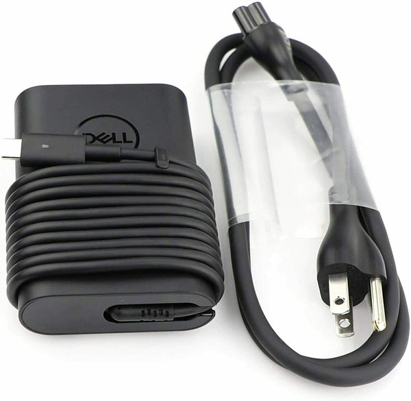 65W USB C Type C AC Charger Fit for Dell Latitude 3400 3500 5300 5400 5500 7200 7300 7400 Laptop Power Supply Adapter Cord