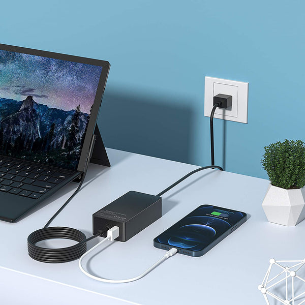 Original Charger 102W 15V 6.33A Power Supply for Surface Book Surface Book 2 Surface Book 3 Surface Laptop 1/2/3 Surface Go/Go 2 Surface Pro 3 Pro 4 Pro 5 Pro 6 Pro 7 Pro X,with 6.2ft Power Cord