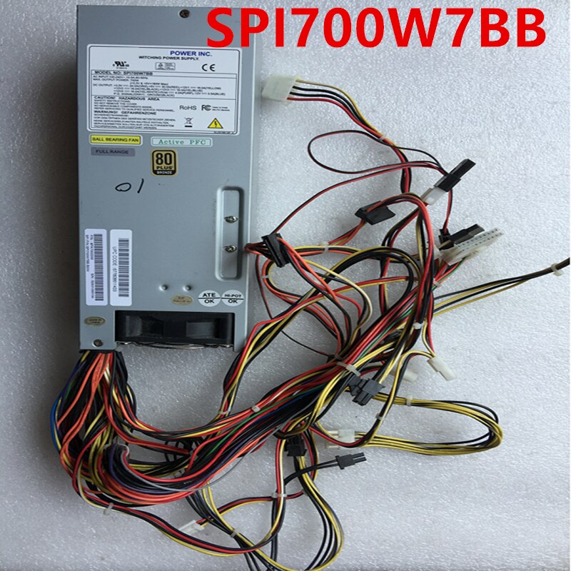 95% NEW Power Supply  Original PSU For FSP 80plus Bronze 2U 700W Switching Power Supply SPI700W7BB