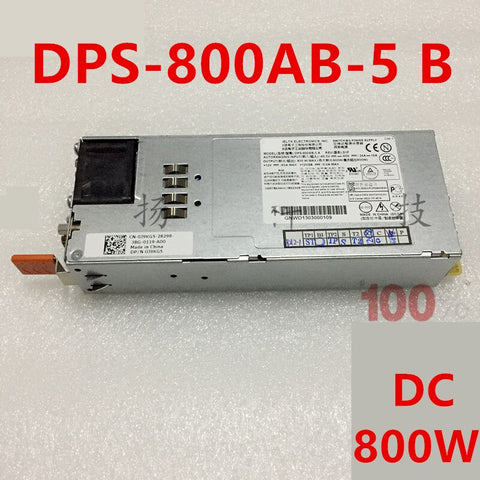 ALmost New Original PSU For Lenovo RD330 430 530 630 640 DC 800W Switching Power Supply DPS-800AB-5 B
