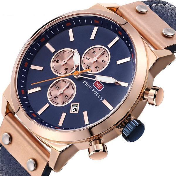 ANTOINE MILITARY CHRONOGRAPH WATCH