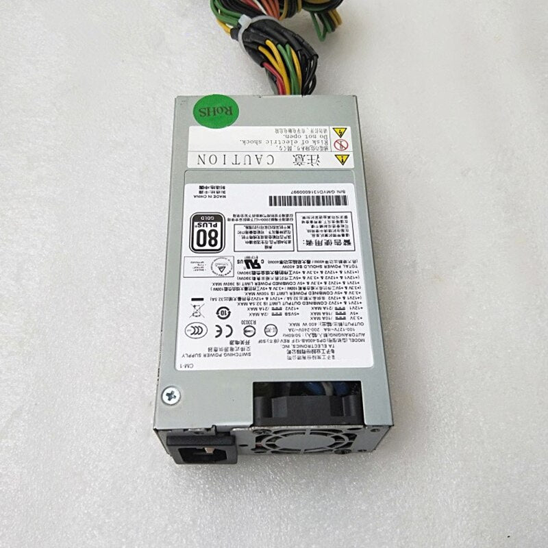 Almost New Original PSU For FSP 80plus Gold 1U 400W Switching Power Supply DPS-400AB-12F