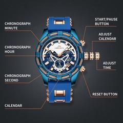 ABBADO SPORT CHRONOGRAPH WATCH