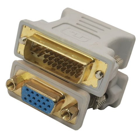 DVI-I Male To VGA Female Socket Adapter Converter VGA to DVI/24+5 Pin Male to VGA Female Adapter Converter