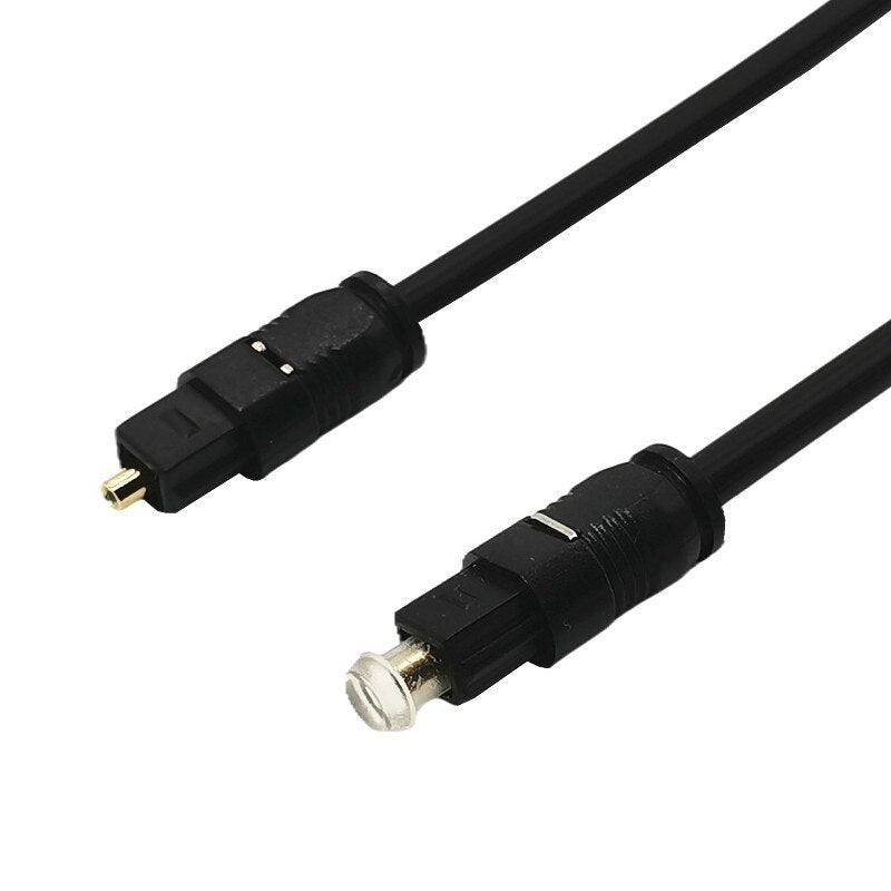 Digital Optical Audio Cable Toslink Gold Plated 0.2m SPDIF MD DVD Gold Plated Cable High Quality OD 4.0mm /2.2mm
