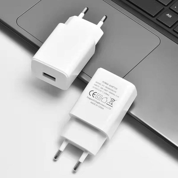 2A EU Charger Power Adapter Charging Plug for iPhone Samsung Huawei Xiaomi LG Google Motorola