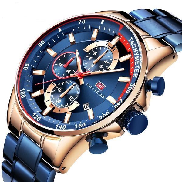 GRAYSON MILITARY CHRONOGRAPH WATCH