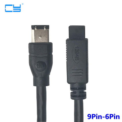 FireWire 800 to 400 9 to 6 pin Cable (9pin 6pin) IEEE 1394 Firewire 800 9-pin/6-pin Cable  1.8m 3m 4.5m 6ft 10ft 15ft