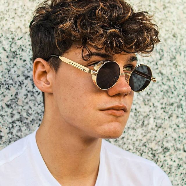 Jacob polarized vintage steampunk sunglasses discount