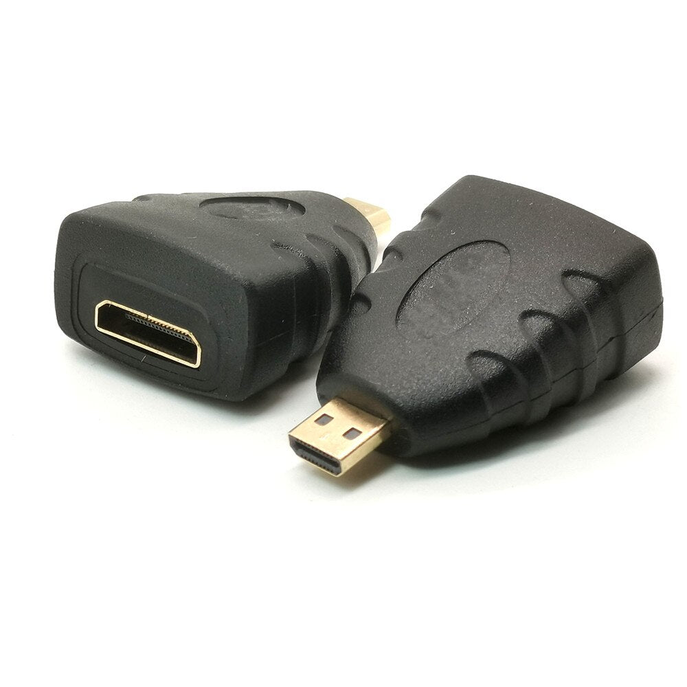 HDMI-compatible Micro HDMI Male to Mini HDMI Female Adapter