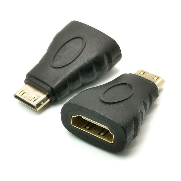 HDMI-compatible Mini HDMI Male to HDMI Female Right Angled 90 Degree Adapter