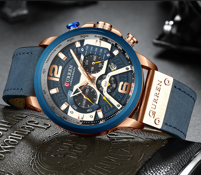 CURREN BUSINESS CHRONOGRAPH WATCH