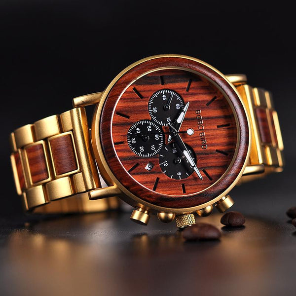Geant Wooden Watch