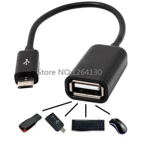 Micro USB2.0 OTG Host Cable 5 Pin Converter OTG Adapter cable For Samsung galaxy i9300 S3 S4 HTC ,Most micro USB Android phone