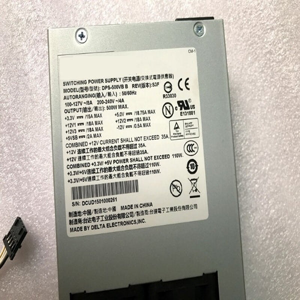 New Original PSU For 1U 500W Switching Power Supply DPS-500VB B