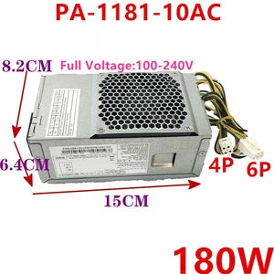 New Original PSU Power Supply Acer 6Pin 180W Power Supply PA-1181-10AC PA-1181-10AB FSP180-10TGBAA D17-180P2A HK280-72PP