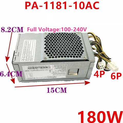 New Original PSU Power Supply Acer 6Pin 180W Power Supply PA-1181-10AC PA-1181-10AB FSP180-10TGBAA D17-180P2A HK280-72PP