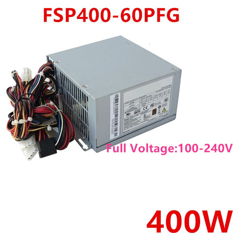 New Original PSU Power Supply Advantech/FSP 80plus Bronze -5V 400W Switching Power Supply FSP400-60PFG PS8-400ATX-ZE 96PS-A400WPS2