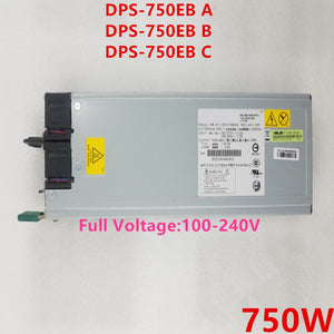 New Original PSU Power Supply Asus RS260-E4/RX8 750W Switching Power Supply DPS-750EB A DPS-750EB B DPS-750EB C