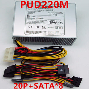 New Original PSU For Dahua DVR NVR 20Pin SATA*8 220W Switching Power Supply PUD220M