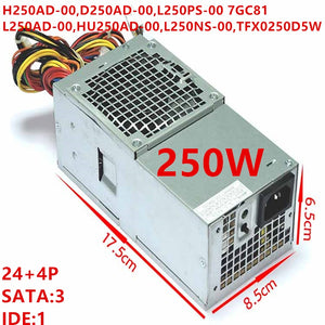 NEW Power Supply  Original PSU For Dell 390 790 990 250W Power Supply H250AD-00 D250AD-00 L250PS-00 AC250PS-01 HU250AD-00 L250NS-00 F250AD-00