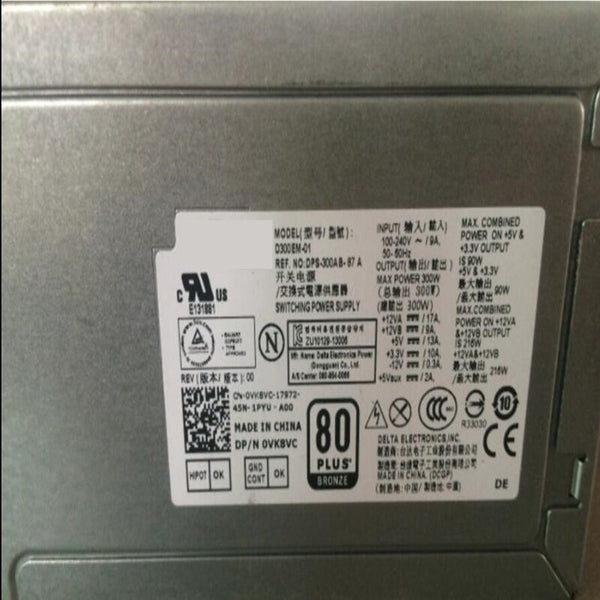 New Original PSU Power Supply Dell 390 790 990 300W Power Supply L300PM-00 D300EM-01 HU300PM-03 HU300AM-00 B300PM-02 D300PD-00 HK400-14FP