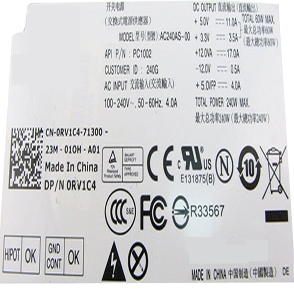 New Original PSU Power Supply Dell 390 790 990 3010 7010 9010 240W Power Supply 3WN11 L240AS-00 H240AS-00 H240AS-01 AC240AS-01 H240ES-00