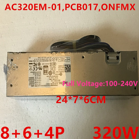 New Original PSU Power Supply Dell 560MT 320W Power Supply AC320EM-01 PCB017 ONFMX H255ES-00 AC255ES-00 L255AS-00 D255ES-00 D255AS-00