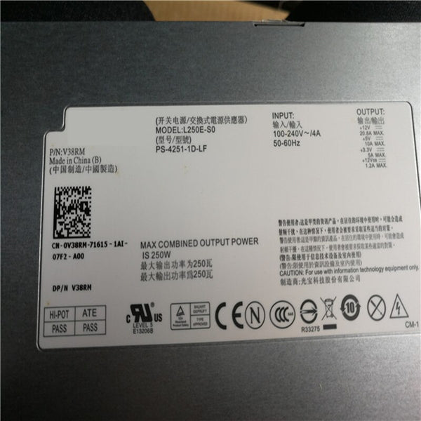 New Original PSU Power Supply Dell R210 R220 250W Power Supply N250E-S0 NPS-250NB A 6HTWP L205E-S0 PS-4251-1D-LF V38RM D221N C627N CKMX0