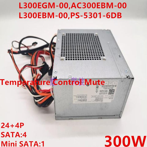 New Original PSU Power Supply Dell T3630 3640 300W Power Supply L300EGM-00 AC300EBM-00 L300EBM-00 PS-5301-6DB PCH006 63YJP 00FCCJ