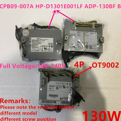 New Original PSU Power Supply Dell Vostro 320 Studio 1909 130W Power Supply CPB09-007A HP-D1301E001LF OT9002 ADP-130BF B